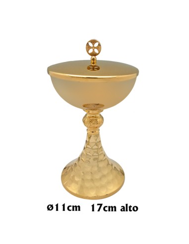 Copon Metal Dorado Nudo Labrado Peces...