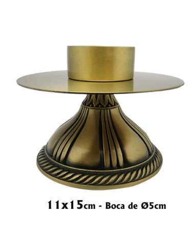 Candelero 7001 Cuero Gajos Corona...