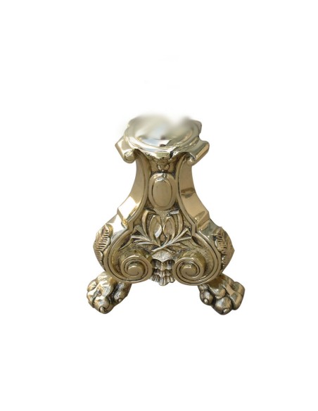 Cirial Bronce 120Cm Pie Garras Leon