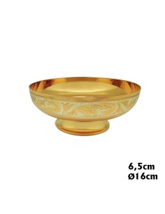 Copon Patena Metal Dorada...