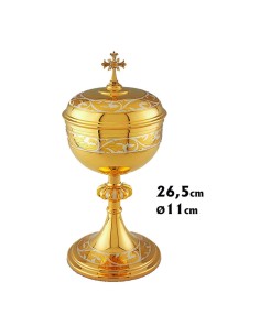 Candelero Columna Dorado...