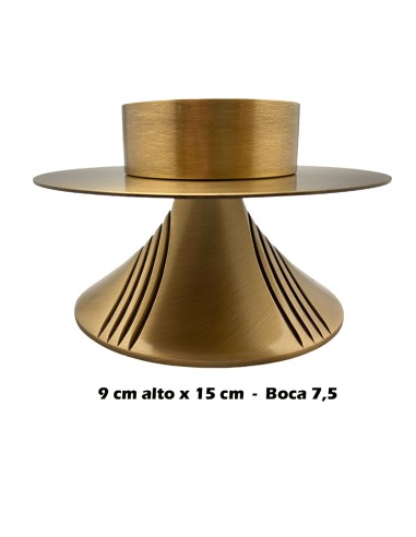 Candelero Base Cono Con Rayas...