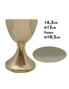 Caliz Metal Dorado Liso...