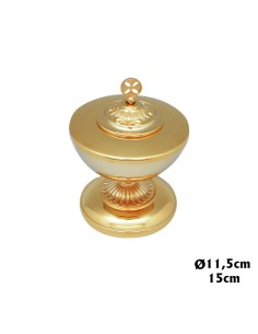 Copon Bajo Dorado Liso Con...