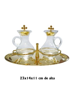 Vinajera Cristal Bandeja...