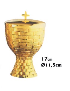 Copon Metal Dorado Cesta N5002