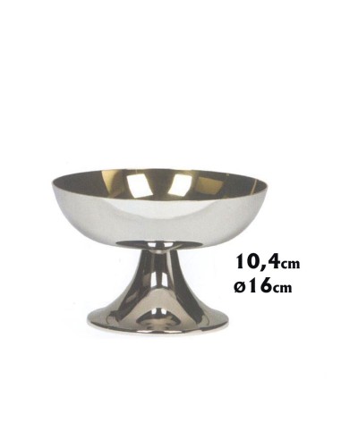 Copon Patena Acero Inox Pie Alto Liso N5367