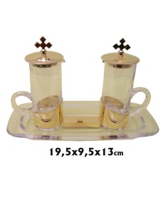 Vinajera Cristal Tubo...