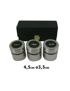 Crismera 1 Vaso Dorado Con...