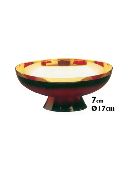Copon Patena Rojo Esmaltado Dorado N5032
