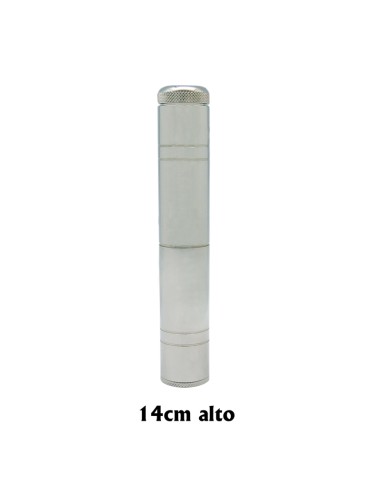 Hisopo Grande Niquel 14Cm Liso