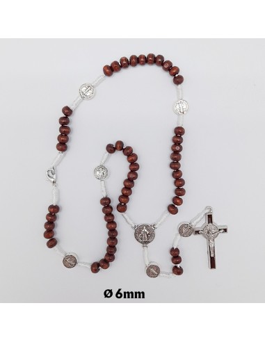 Rosario san benito madera marron...