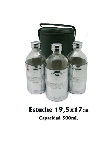 Portaoleos Tres Botellas 500Ml Con...