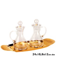 Vinajera Cristal Bandeja...