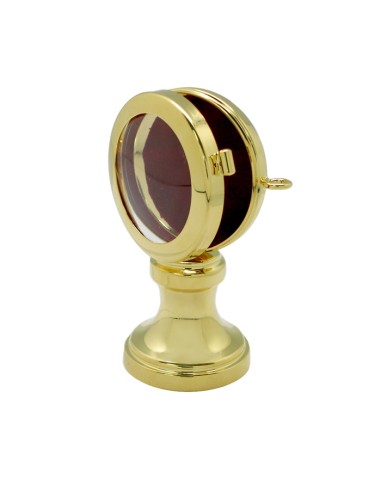 Portarelicario Dorado Con Base 9. 5cm...