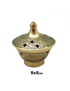 Incensario Bronce Niquelado...