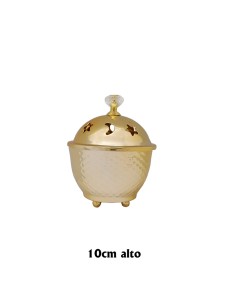 Incensario Dorado 9. 5x8cm...