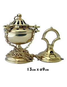 Crismera 1 Vaso Dorado Con...