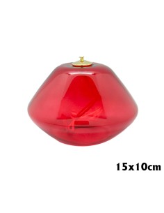 Lampara Cristal Rojo...