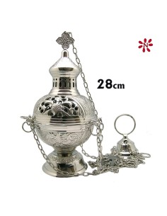 Incensario Bronce Niquelado...