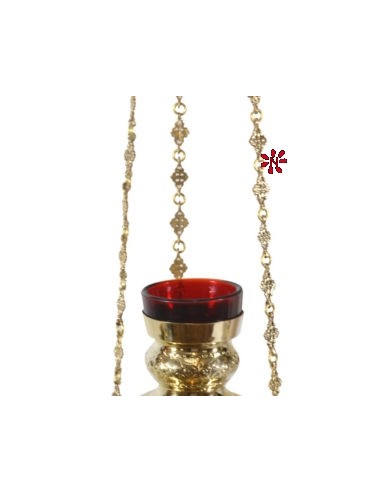 Lampara Colgar Techo Mediana Vaso...