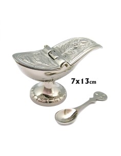 Juego Bautismo Metal Dorado...