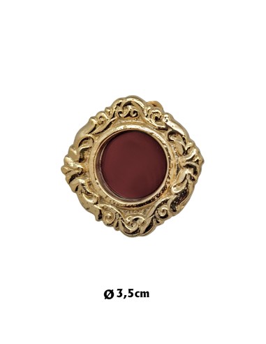 Mini Relicario Dorado de Bolsillo 3.5cm