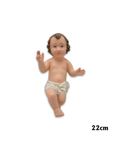 Niño Jesús Esc 22cm Ojos Pintados