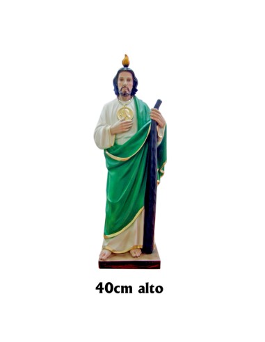 San Judas Res 40cm Decorado Hueco