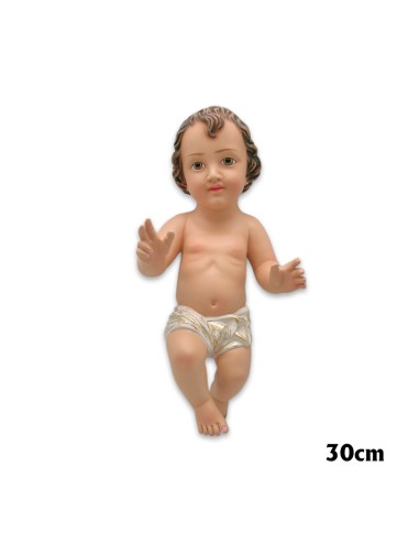 Niño Jesús Esc 30cm Ojos Pintados