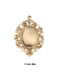 Relicario de Pared Dorado 11cm