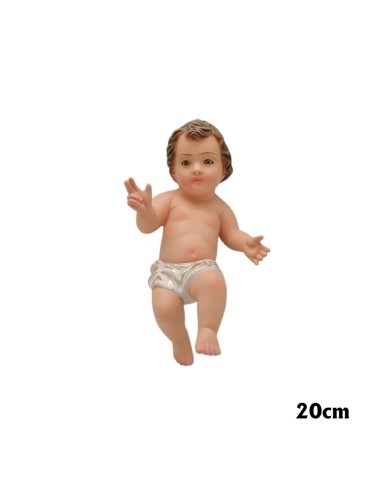 Niño Jesús Esc 20cm Ojos Cristal