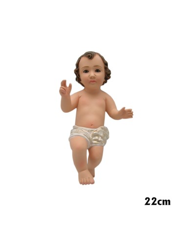 Niño Jesús Esc 22cm Ojos Cristal