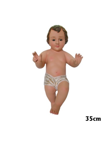 Niño Jesús Esc 35cm Ojos Cristal