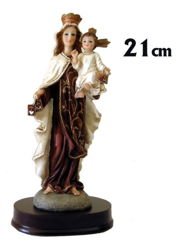 Virgen Carmen Mar 21cm