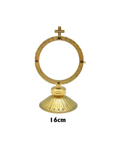 Custodia Dorada Sencilla 15cm Pie...