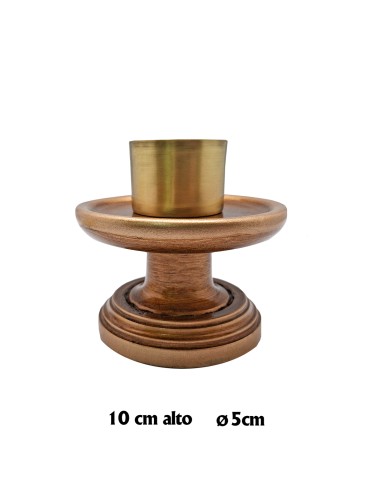 Candelabro Madera Mesa Sencillos...