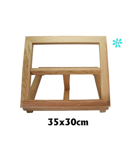 Atril Madera 30X35cm Tono Natural