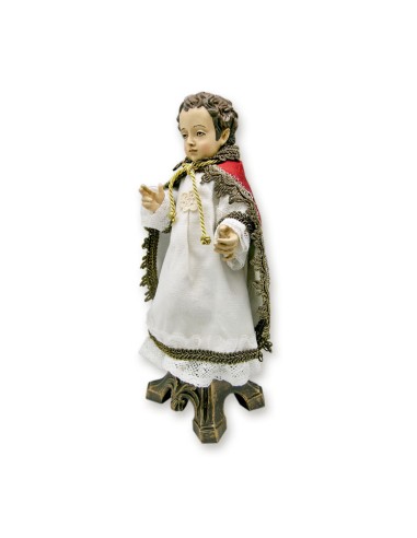 Custodia Dorada 20cm Sencilla Pie...