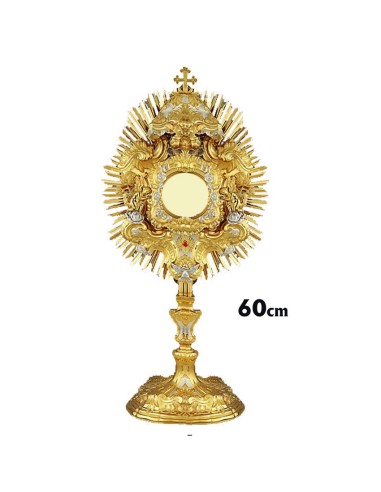 Custodia Barroca Con Espiritu Santo...