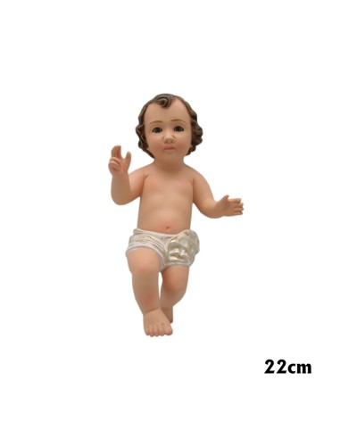 Niño Jesús Esc 22Cm Ojos Cristal