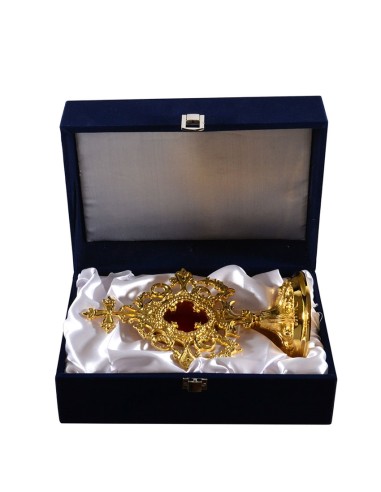 Relicario Dorado Calado 23. 5 X 13 Cm...