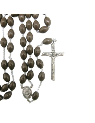 Virgen Lourdes Res 40cm Decorada