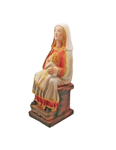 Virgen De La Leche 18 Cm Monasterio De Oseira