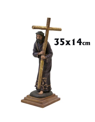 Jesús Nazareno Mar 35X14cm Decorado...