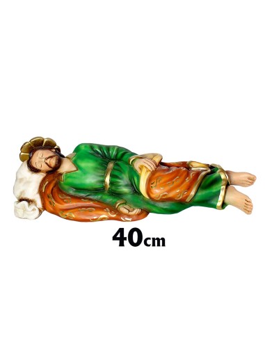 San Jose Durmiente Res 40Cm Decorado