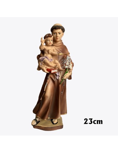 San Antonio Res 23cm Base Cuadrada Nizzzzzo Sobre Libro P42