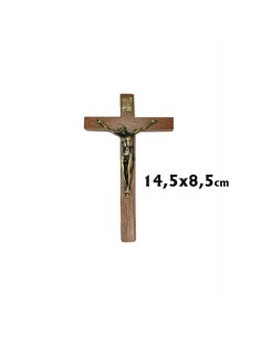 Crucifijo Madera 15X8. 5Cm...