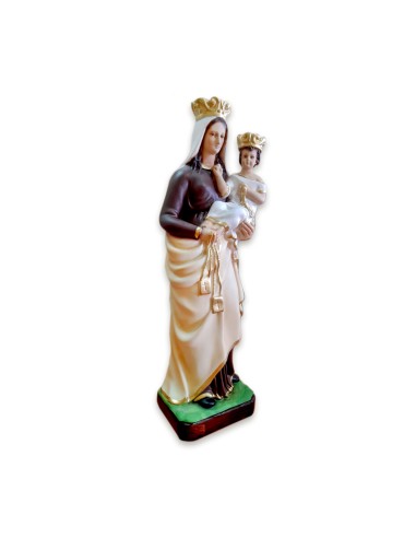 Virgen Carmen Res 40Cm Decorada