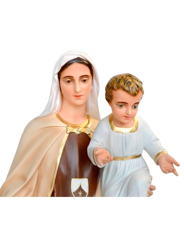 Virgen Carmen Con Niño Res 45Cm Para...